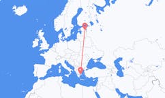 Flights from Tartu to Athens