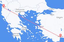 Flyrejser fra Tirana til Antalya