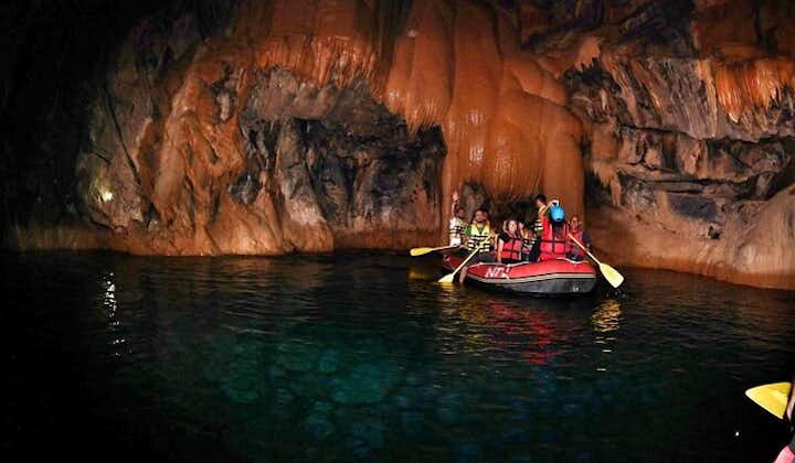 Side Altinbesik Cave och Ormana Village Tour med båttur