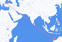 Flyrejser fra Karratha, Australien til Ankara, Tyrkiet