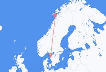 Flights from Gothenburg, Sweden to Bodø, Norway