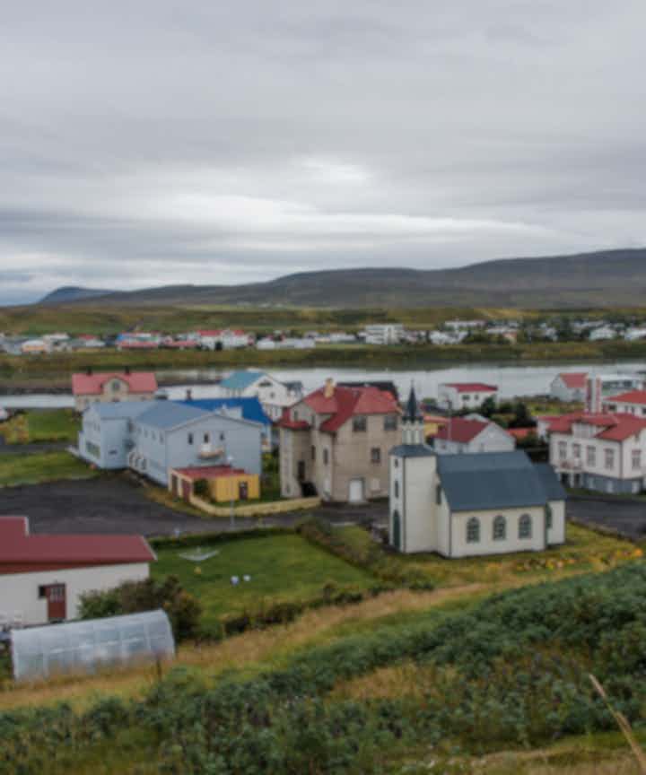 Отели и другое жилье в Блёндуосбере (Исландия)