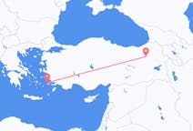 Flights from Kalymnos, Greece to Erzurum, Turkey