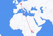 Flyg från Kigali, Rwanda till Strasbourg, Frankrike