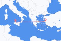 Flyrejser fra Izmir, Tyrkiet til Palermo, Italien