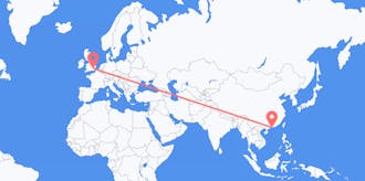 Flights from Macau to the United Kingdom