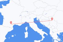 Flyrejser fra Castres til Beograd