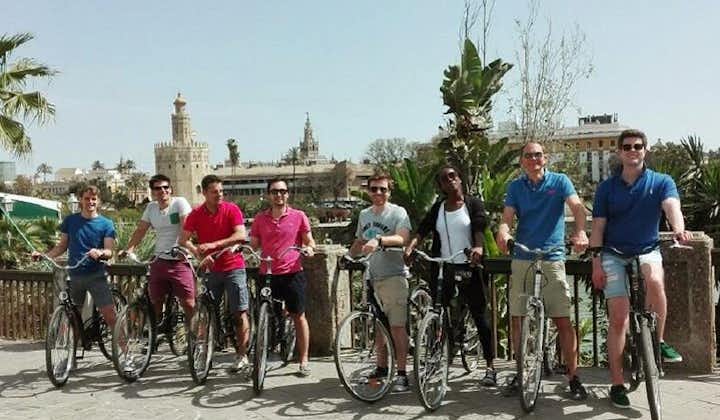 Sevilla cykeltur med hel dag cykeluthyrning