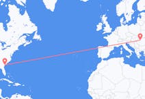 Flights from Hilton Head Island, the United States to Cluj-Napoca, Romania