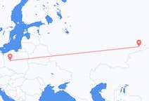 Flights from Kurgan, Kurgan Oblast, Russia to Poznań, Poland