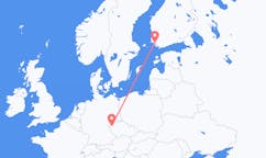 Flights from Turku, Finland to Karlovy Vary, Czechia