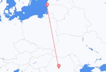 Flug frá Palanga, Litháen til Sibiu, Rúmeníu