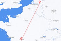 Flyreiser fra Eindhoven, Nederland til Limoges, Frankrike