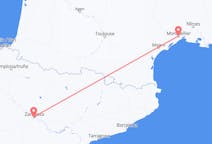 Flights from Zaragoza, Spain to Montpellier, France