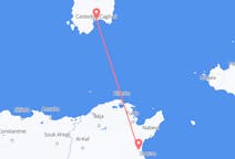 Flyreiser fra Enfidha, Tunisia til Cagliari, Italia