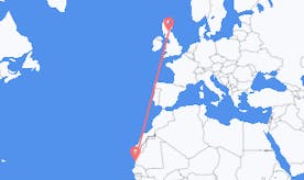 Flights from Mauritania to Scotland
