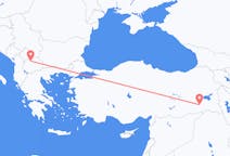 Vols de Skopje, Macédoine du Nord pour Siirt, Turquie