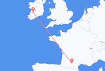 Flug frá Shannon, Írlandi til Toulouse, Frakklandi