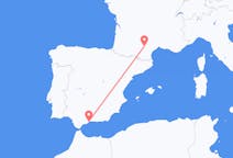 Vuelos de castres, Francia a Málaga, España