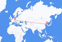 Flyreiser fra Seoul, Sør-Korea, til München, Sør-Korea