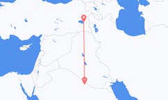 Flights from Rafha, Saudi Arabia to Van, Turkey