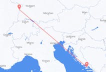 Flights from Brač, Croatia to Strasbourg, France