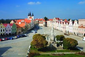 Private return day trip from Cesky Krumlov to UNESCO town of Telc with a guided walking tour