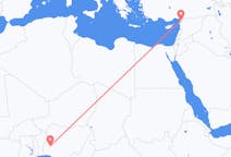 Flyreiser fra Ilorin, Nigeria til Hatay Province, Tyrkia