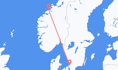 Fly fra Kristiansund til Ängelholm