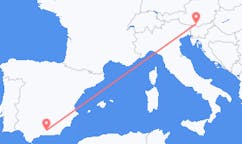 Flüge von Granada, Spanien nach Klagenfurt am Wörthersee, Österreich
