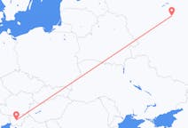 Loty z Lublana, Słowenia do Moskwy, Rosja
