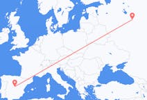 Fly fra Ivanovo til Madrid