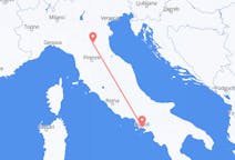 Flug frá Bologna, Ítalíu til Napólí, Ítalíu