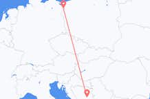 Flyreiser fra Szczecin, til Sarajevo