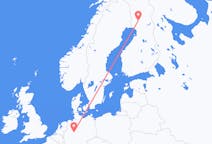 Vluchten van Paderborn, Duitsland naar Rovaniemi, Finland