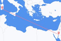 出发地 约旦亞喀巴目的地 意大利卡利亚里的航班