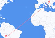 Flights from Oruro, Bolivia to Belgrade, Serbia