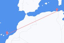Flyrejser fra Annaba, Algeriet til Ajuy, Spanien
