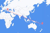 Flyrejser fra Kadavu Island, Fiji til Thessaloniki, Grækenland