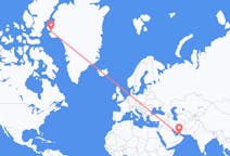 Flights from Dubai, United Arab Emirates to Qaanaaq, Greenland