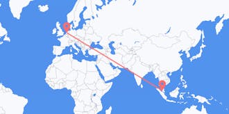 Flyrejser fra Malaysia til Holland