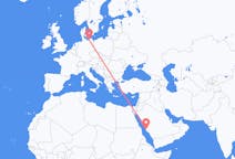 Flights from Jeddah, Saudi Arabia to Rostock, Germany
