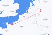 Vluchten van Caen, Frankrijk naar Dortmund, Duitsland