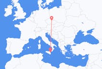 Flyreiser fra Pardubice, Tsjekkia til Catania, Italia