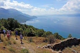 Hike in Mountain Villages with BBQ Beach Afternoon from Ohrid