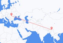 Flights from Dibrugarh, India to Cluj-Napoca, Romania