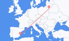 Flights from Grodno, Belarus to Alicante, Spain