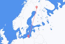 Flights from Gdańsk in Poland to Rovaniemi in Finland
