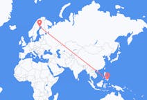 Flights from Davao, Philippines to Luleå, Sweden