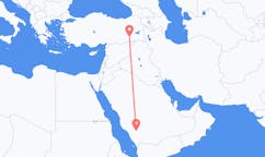Flights from Bisha, Saudi Arabia to Batman, Turkey